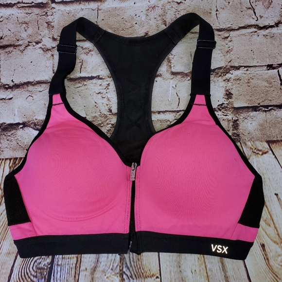 victoria secret zipper sports bra